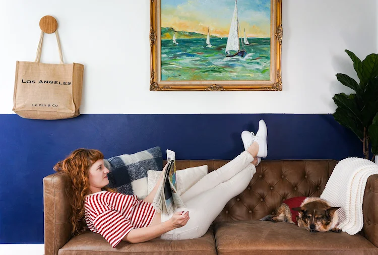 Mervhaus Living Room Redesign Reveal Marni Mervis